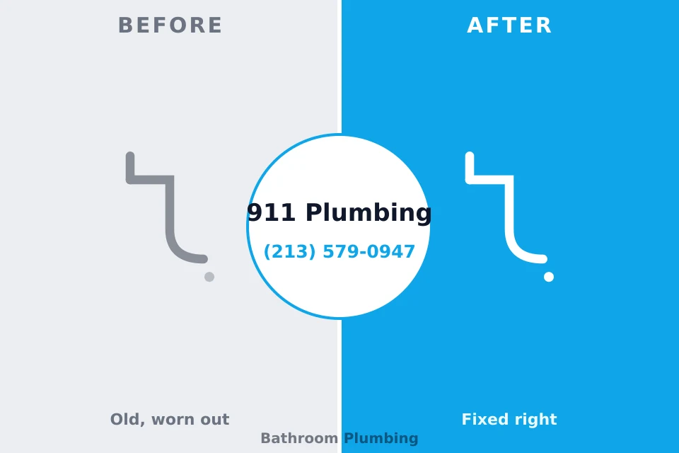 Before and after: plumbing company Lawson, MO